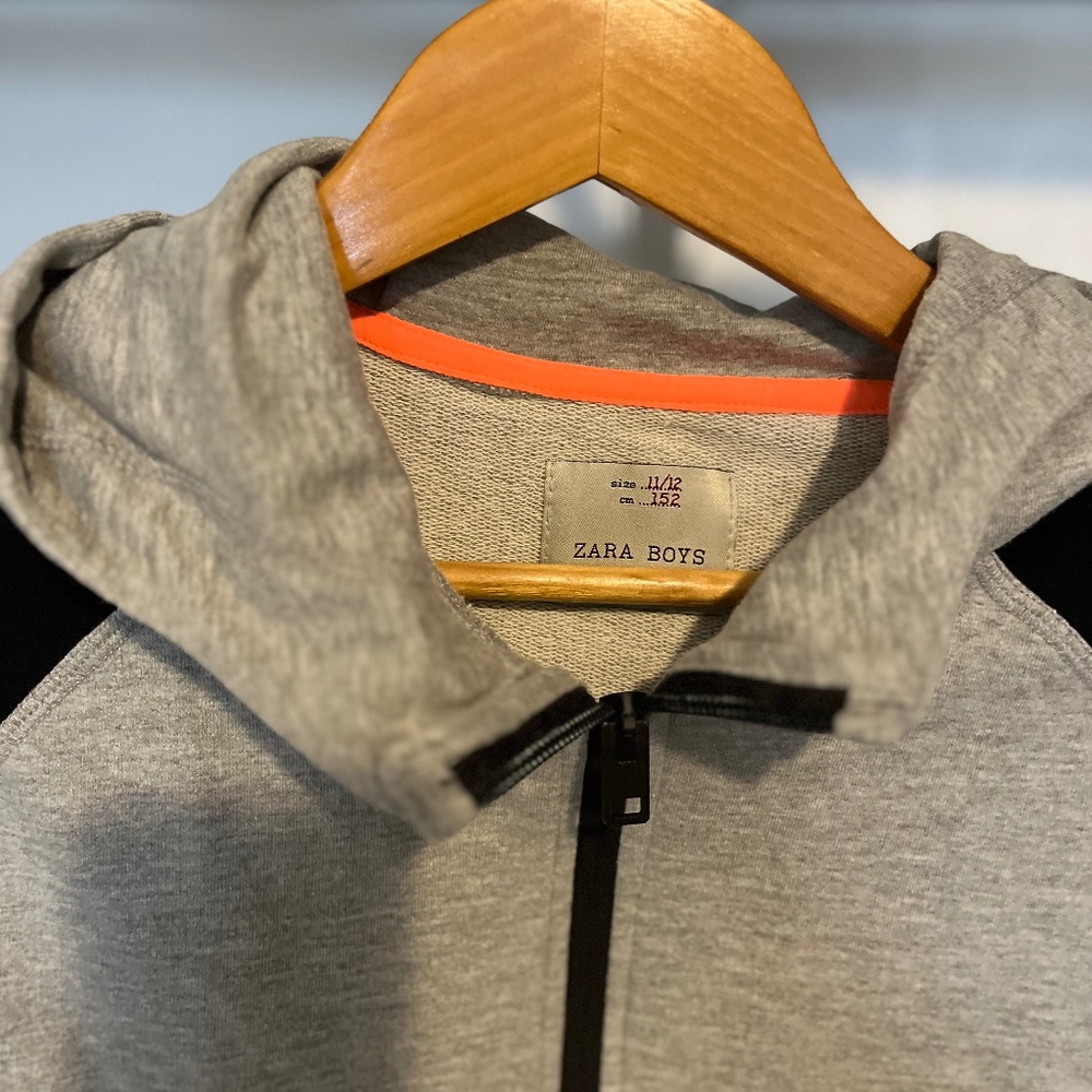 Zara  kids jacket with hoodie